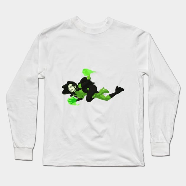 Shego Long Sleeve T-Shirt by tinyMEEPS